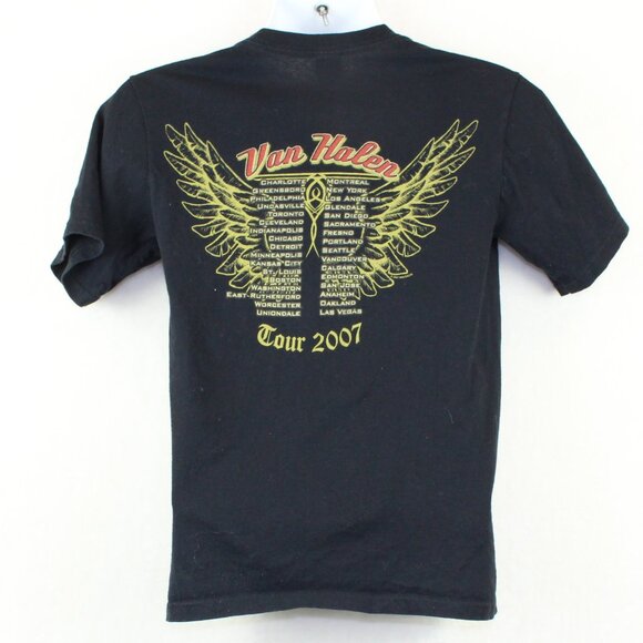 Vintage Anvil Van Halen Band 2007 Concert T-Shirt Mens Small - Picture 2 of 7